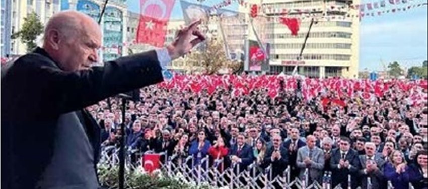 Devlet Bahçeli, Partisinin Tekirdağ Mitinginde Zillet İttifakını Hedef Aldı: BUNLAR BATIDAN AFERİNİ BEKLEYEN TÜRKİYE KARŞITLARIDIR